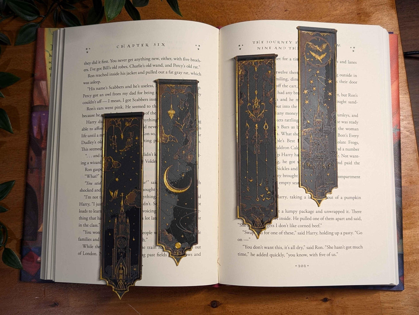 3D Printed Bookmark Set – Unique Book Lovers Gift – Cute & Durable Page Markers – Fun Reading Accessories