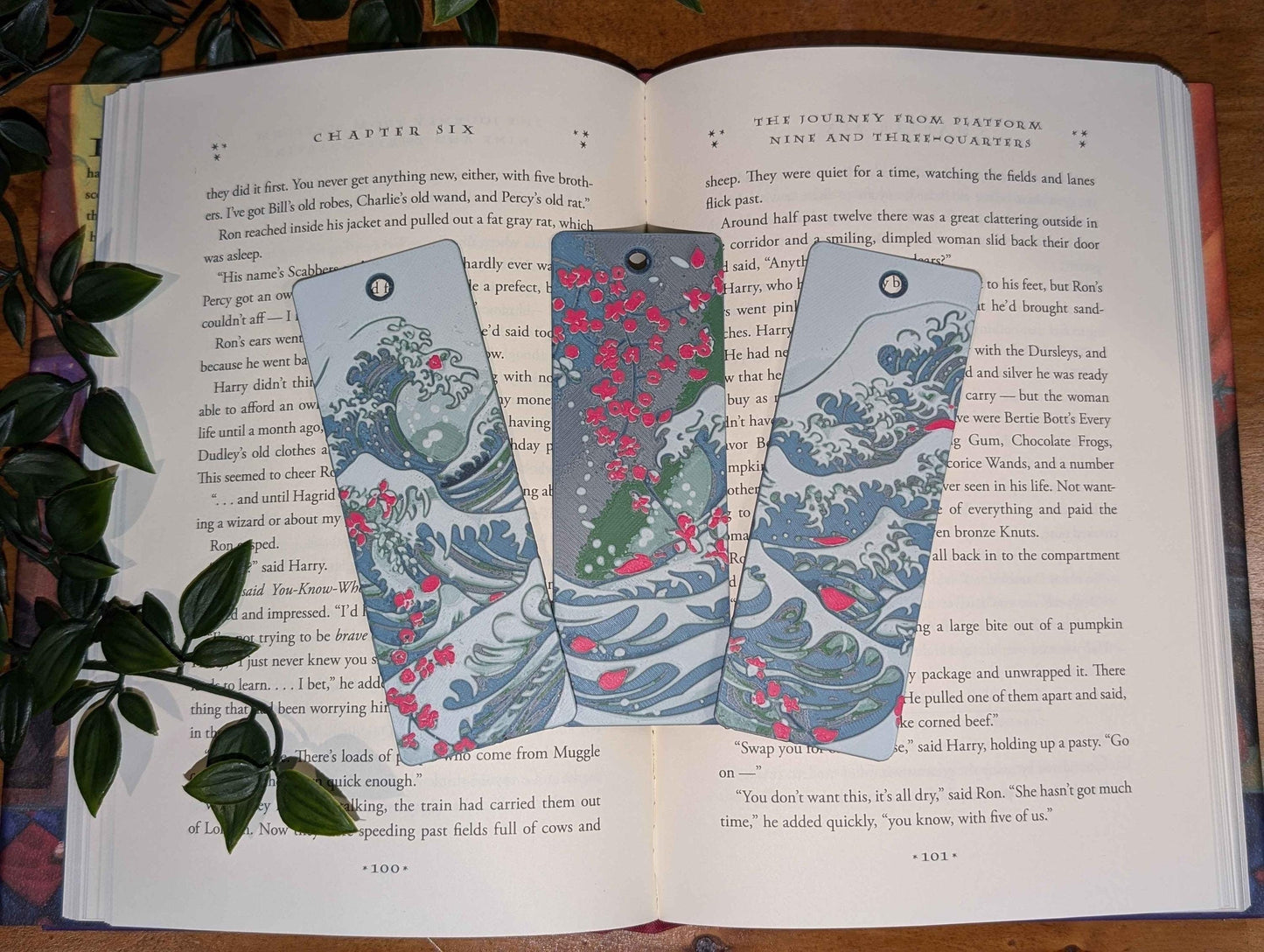 3D Printed Bookmark Set – Unique Book Lovers Gift – Cute & Durable Page Markers – Fun Reading Accessories