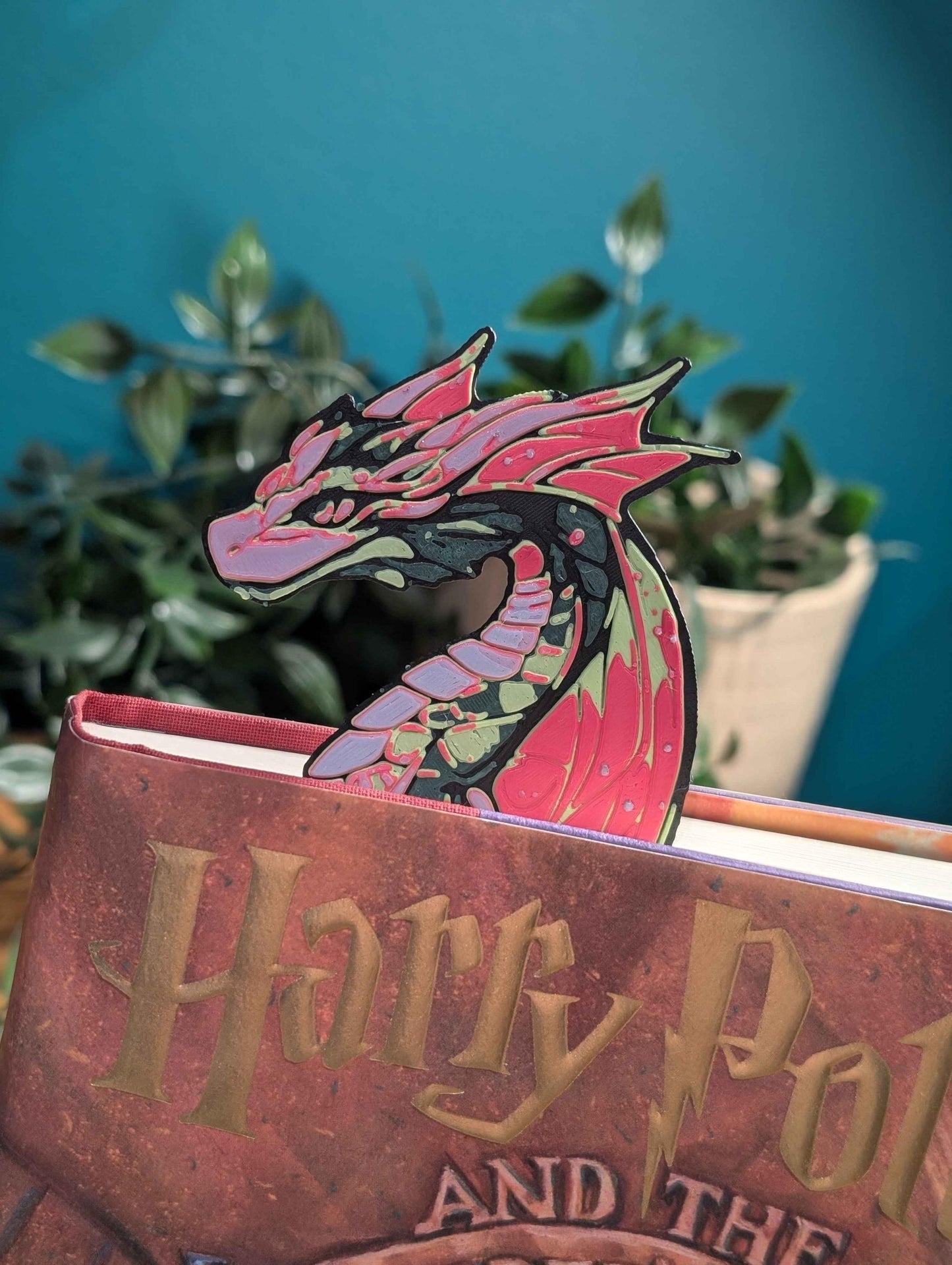 Dragon Bookmark : 3D Printed Gift for Readers and Book Lovers