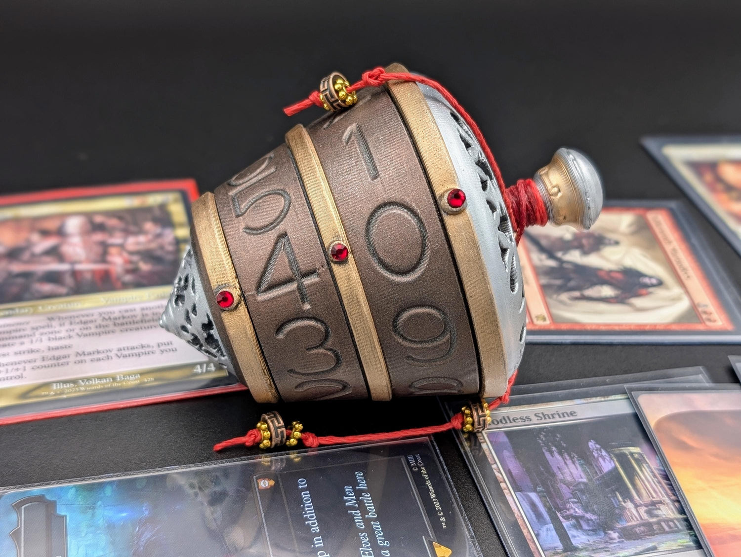 Magic:the Gathering Life Counter | Sensei's Divining Top 3D Printed Spindown