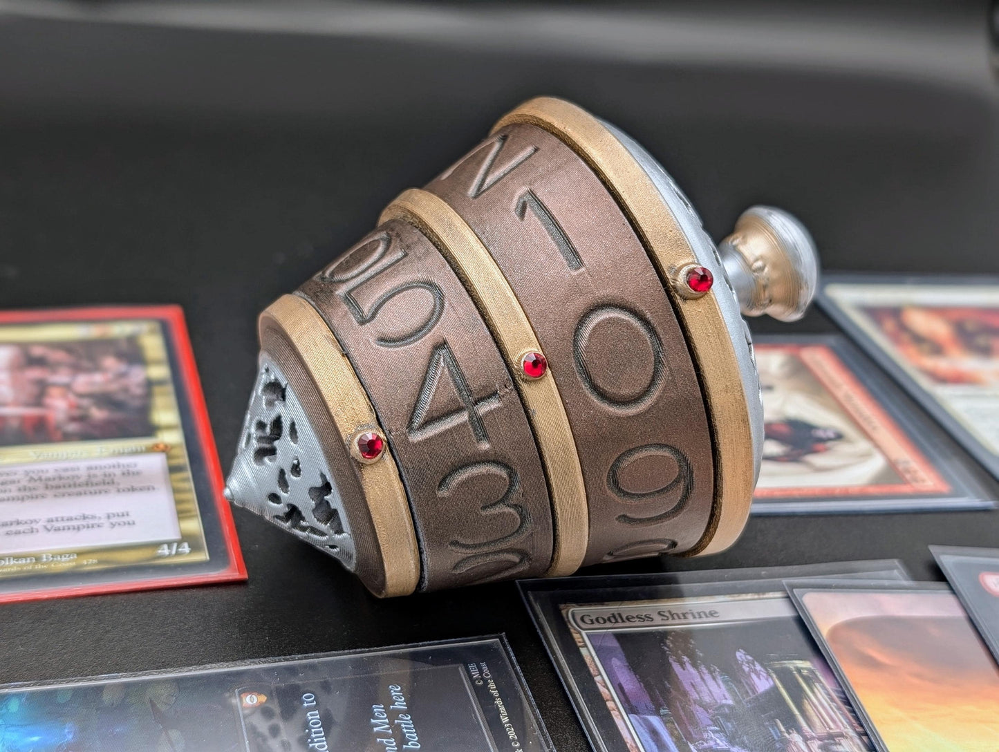 Magic:the Gathering Life Counter | Sensei's Divining Top 3D Printed Spindown