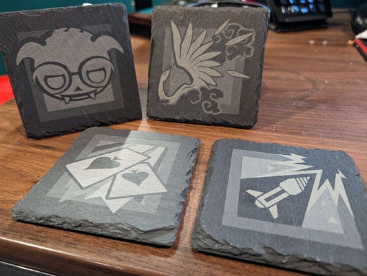 Rainbow Six Siege | Operator Slate Coasters | Set of 4