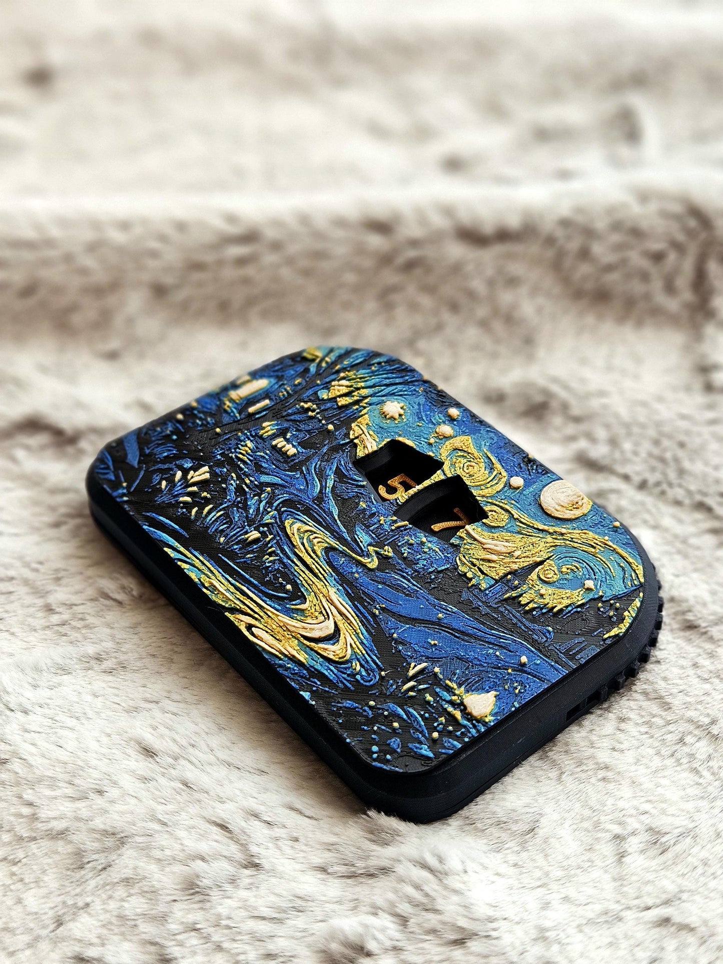 Artisan MTG Life Counter – Smooth Dual Dials with Elegant Artistic Faceplate Design